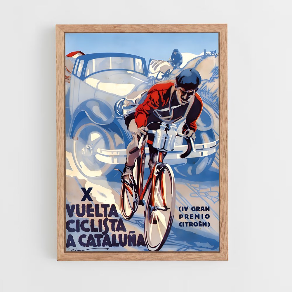 Poster Volta catalunya – affiche Cyclisme (vue 4)